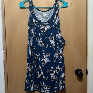 4XL Maurices Flower Tank